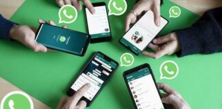 Ilustrasi aplikasi WhatsApp