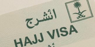 ilustrasi visa haji dibuat oleh AI