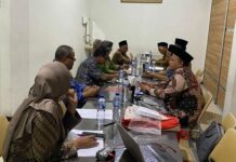Rapat Panitia Seleksi Dewan Pendidikan Jombang.