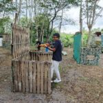 Bermain Perang-perangan Ala PUBG Isi Waktu liburan Lebaran Idul Adha. Bongkah.id/Muhammad Hatta/