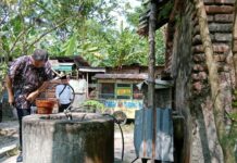 Sumur di rumah lahir Bung Karno di Desa Rejoagung Ploso Jombang./bongkah.id/Karimatul Maslahah/