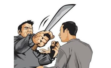 Ilustrasi pembacokan