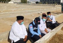 Pemakaman jemaah haji di Makkah./bongkah.id/Karimatul Maslahah/