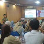 Bedah buku Pemikiran KH. Muh. As’ad Umar: Pendidikan Pondok Pesantren di Era Modern di Unipdu Jombang./bongkah.id/Karimatul Maslahah/