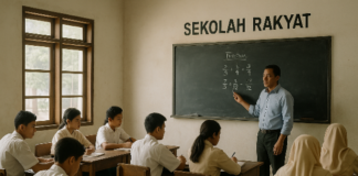 Ilustrasi sekolah rakyat