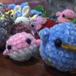 Boneka Rajutan Ala Jepang Karya Emak-Emak. (Bongkah.id/Muhammad Hatta)
