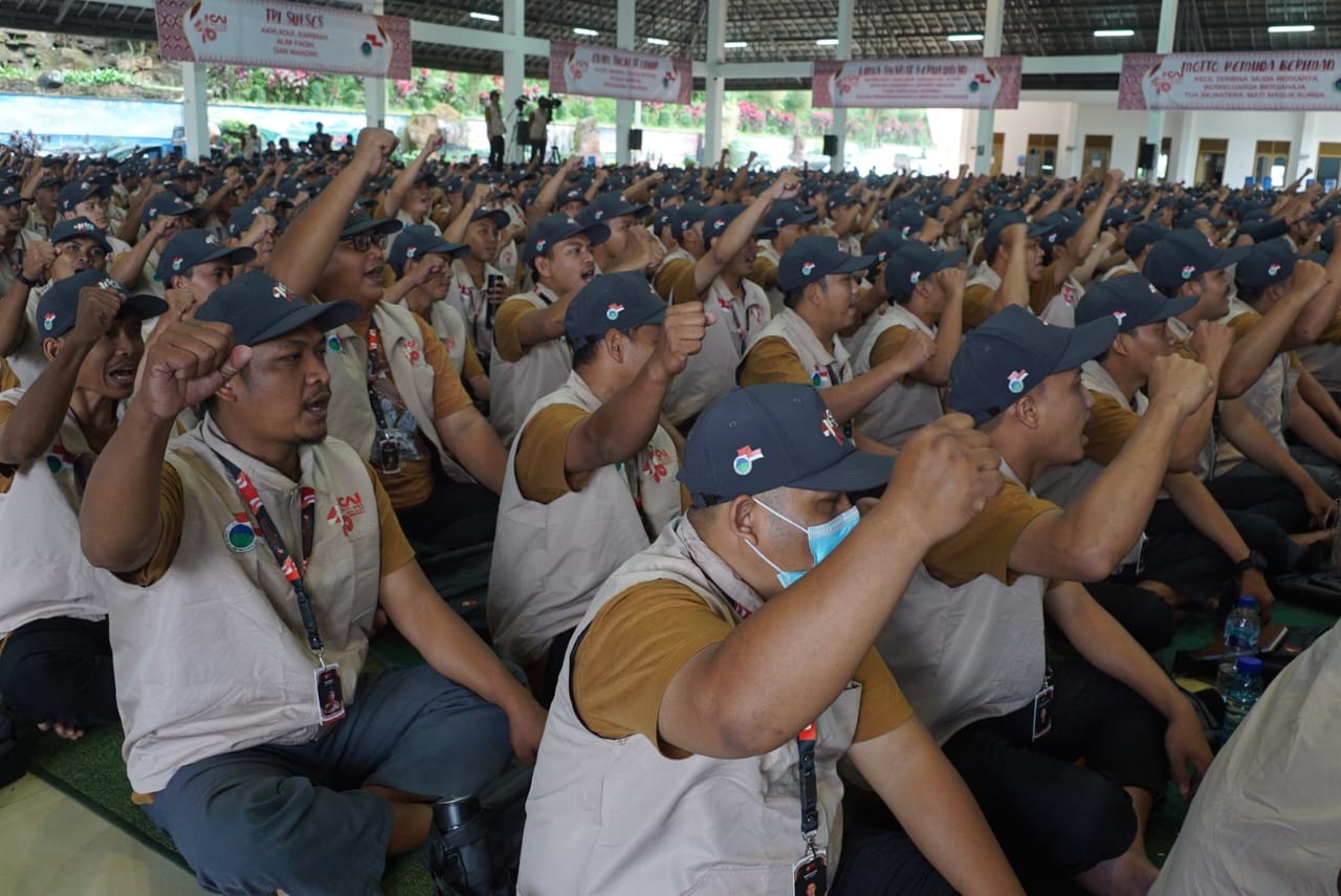 Peserta cinta alam Indonesia di Wonosalam, LDII,
