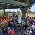 kegiatan sedekah desa di Dusun Jaten, Jatipelem, Diwek, Jombang./bongkah.id/Karimatul Maslahah/