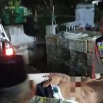 kakek di Jombang usai ketahuan melakukan aksi percobaan bunuh diri./bongkah.id/Karimatul Maslahah/