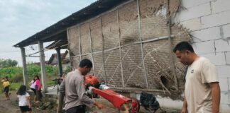Diesel milik petani di Jombang digondol maling. Bongkah.id/Karimatul Maslahah/
