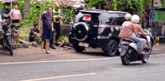 Tangkapan layar postingan warganet dugaan pemukulan yang dilakukan oknum polantas di Jombang. Istimewa