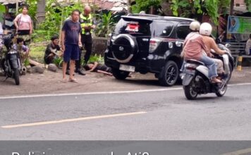 Tangkapan layar postingan warganet dugaan pemukulan yang dilakukan oknum polantas di Jombang. Istimewa