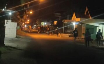 Video gerombolan motor saat tawuran di letter S Jogoroto Jombang./bongkah.id/Karimatul Maslahah/