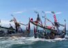 Petik laut di Muncar Banyuwangi, Sabtu (12/7/2025).. Bongkah id/Muhammad Hatta/