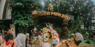 Lokasi wisata dan Edukasi Keluarga Jember Mini Zoo. (Sumber foto akun IG @jemberminizoo).