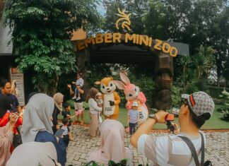 Lokasi wisata dan Edukasi Keluarga Jember Mini Zoo. (Sumber foto akun IG @jemberminizoo).