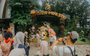 Lokasi wisata dan Edukasi Keluarga Jember Mini Zoo. (Sumber foto akun IG @jemberminizoo).