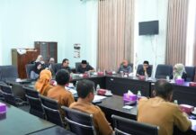 Hearing dinas pendidikan dengan DPRD Jombang komisi D./bongkah.id/Karimatul Maslahah/
