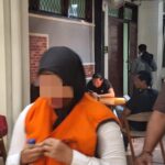 MA ibu muda pembunuh bayi usai menjalani persidangan di PN Jombang./bongkah.id/Karimatul Maslahah/