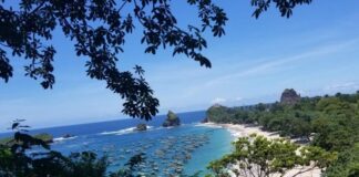 Pantai Papuma Jember.