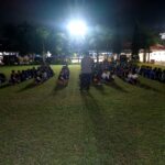 Geng Batandos saat diamankan di Polres Jombang usai digerebek di vila Wonosalam. Bongkah.id/Karimatul Maslahah/