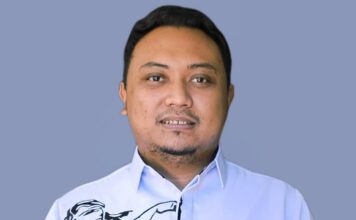 Praktisi hukum Karuniawan Nurahmansyah. Bongkah.id/Muhammad Hatta/