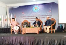 Para pelajar dan mahasiswa asal Patani dari berbagai kota di Indonesia saat mengikuti seminar dan diskusi dalam Majlis Kerjasama Pelajar Patani di Indonesia (MKPPI) 2025.