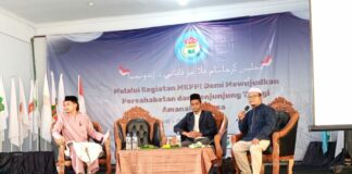 Para pelajar dan mahasiswa asal Patani dari berbagai kota di Indonesia saat mengikuti seminar dan diskusi dalam Majlis Kerjasama Pelajar Patani di Indonesia (MKPPI) 2025.
