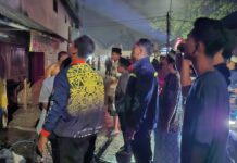 Kejadian Kebakaran Rumah yang sebabkan satu orang nenek tewas hangus terbakar.