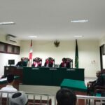 Suasana persidangan di ruang Cakra PN Jombang./bongkah.id/Karimatul Maslahah/