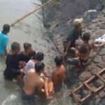 jenazah Adi Angga Krismoyo saat dievakuasi./bongkah.id/Karimatul Maslahah/