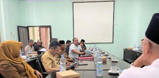 Suasana hearing komisi A DPRD Jombang bersama GPM Jombang./bongkah.if/Karimatul Maslahah/