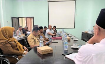 Suasana hearing komisi A DPRD Jombang bersama GPM Jombang./bongkah.if/Karimatul Maslahah/