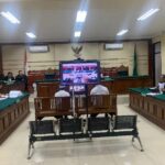 Proses Sidang Kasus Korupsi Mantan Wabup Bondowoso.