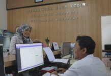 Layanan administrasi kependudukan (adminduk) di Kota Kediri