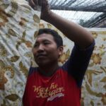 Batik pewarna alam di rumah produksi Berkah Mojo, Jombang./bongkah.id/Karimatul Maslahah/