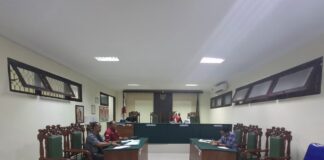 suasana persidangan di PN Jombang./bongkah.id/Karimatul Maslahah/