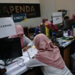 Loket pembayaran pajak di Bapenda Jombang./bongkah.id/Karimatul Maslahah/
