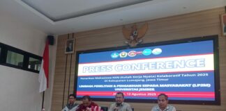 Konferensi Pers Pihak Rektorat Unej, Soal Tarik Ribun Mahasiswa pasca kejadian Curanmor.