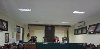 Suasana di persidangan PN Jombang./bongkah.id/Karimatul Maslahah/