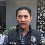Kasatreskrim Polres Kediri Kota, AKP Cipto Leksana, saat konferensi pers di Mapolresta Kediri, Rabu (3/9/2025).