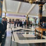 Prosesi pengambilan sumpah dan janji jabatan di pendopo kabupaten Jombang./bongkah.id/Karimatul Maslahah/