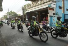 Siskamling lewat patroli gabungan./bongkah.id/Karimatul Maslahah/
