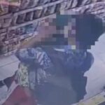 tangkap layar video pelajar bermesraan di minimarket Jombang./bongkah.id/Karimatul Maslahah/