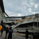 Bangunan Pondok Pesantren Al-Khoziny, Buduran, Sidoarjo, Jawa Timur ambruk. Dok SAR