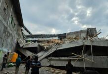 Bangunan Pondok Pesantren Al-Khoziny, Buduran, Sidoarjo, Jawa Timur ambruk. Dok SAR