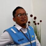 Manager PLN ULP Jombang, Dwi Wahyu Cahyo Utomo saat dimintai keterangan./bongkah.id/Karimatul Maslahah/