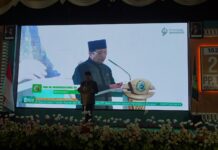 Menang RI Nasaruddin Umar saat di PP Bahrul Ulum Jombang./bongkah.id/Karimatul Maslahah/