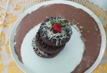 Bolu coklat singkong olahan Devi Susanti./bongkah.id/Karimatul Maslahah/