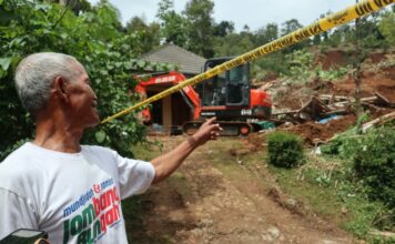 Dokumentasi bencana longsor di Wonosalam, Jombang./bongkah.id/Karimatul Maslahah/